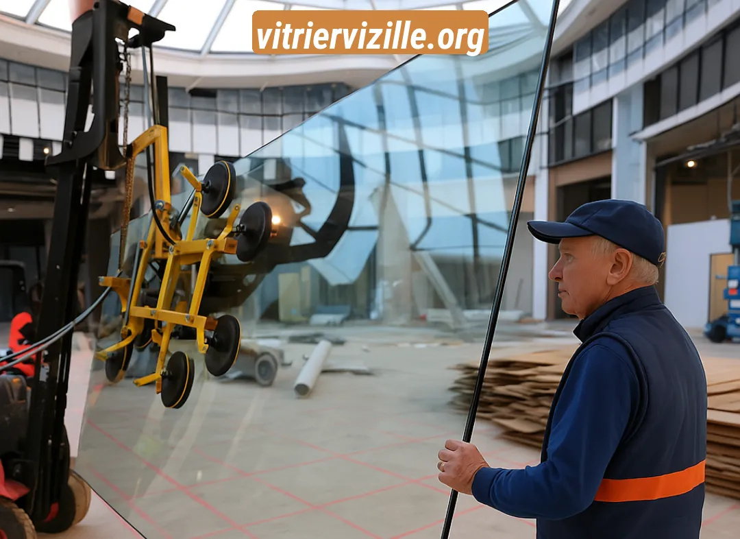 Remplacement de vitrine magasin Vizille